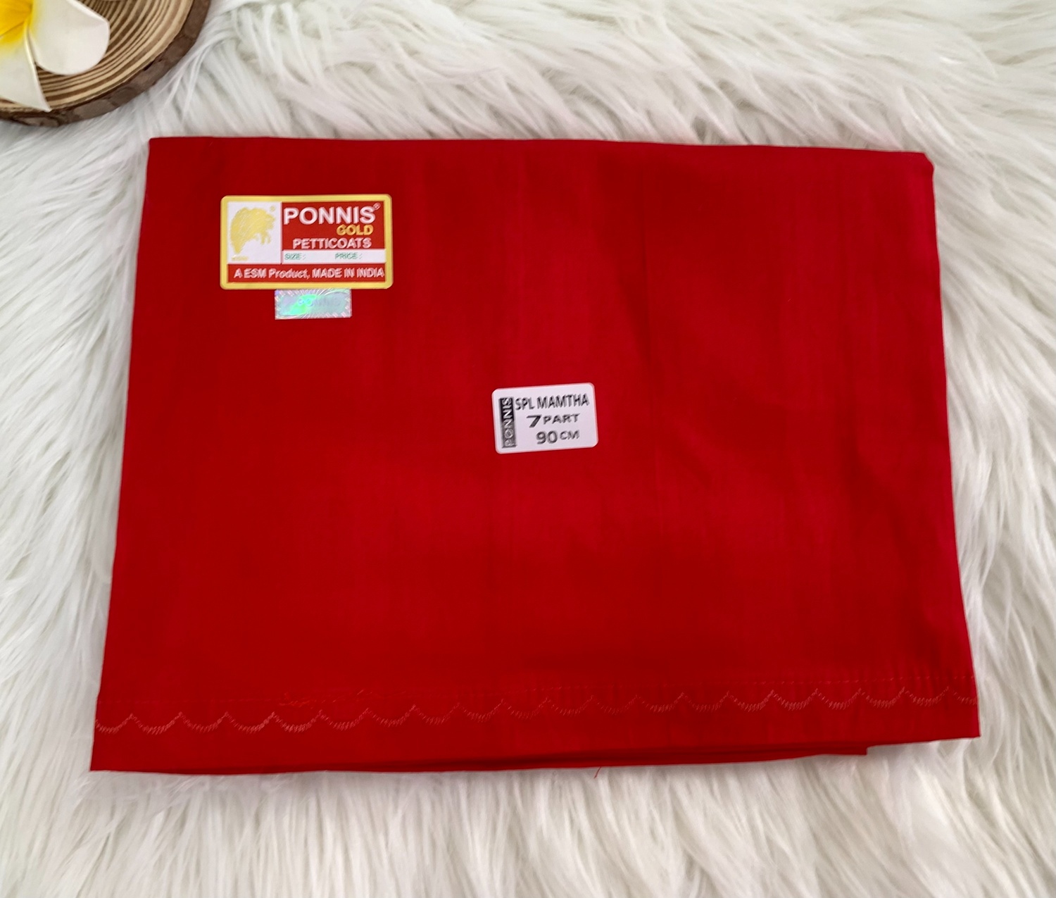 Premium Cotton Saree Inskirts in Popular Colors | Ponnis