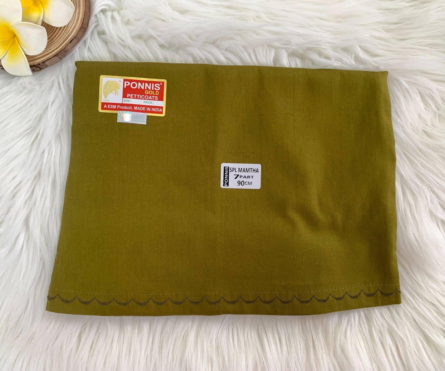 Premium Cotton Saree Inskirts in Popular Colors | Ponnis