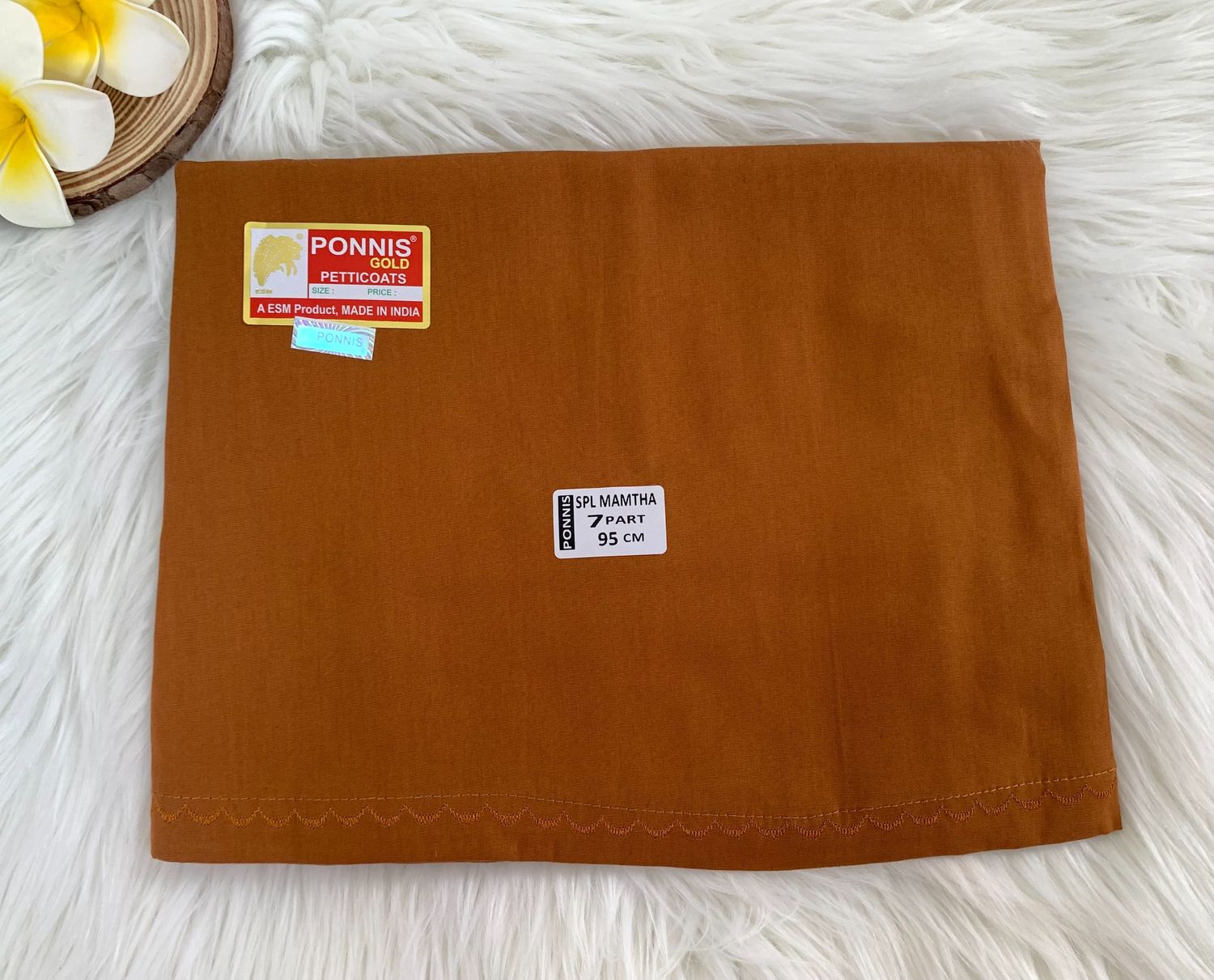 Premium Cotton Saree Inskirts in Popular Colors | Ponnis