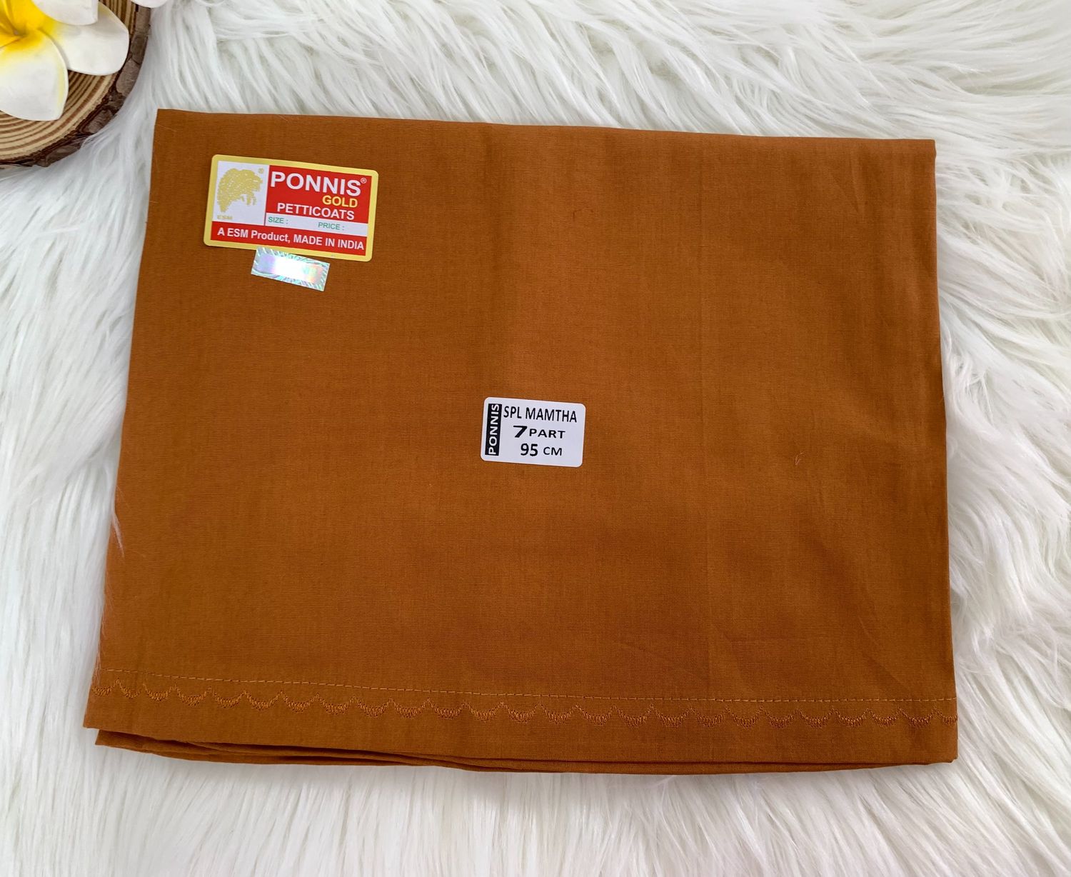 Premium Cotton Saree Inskirts in Popular Colors | Ponnis