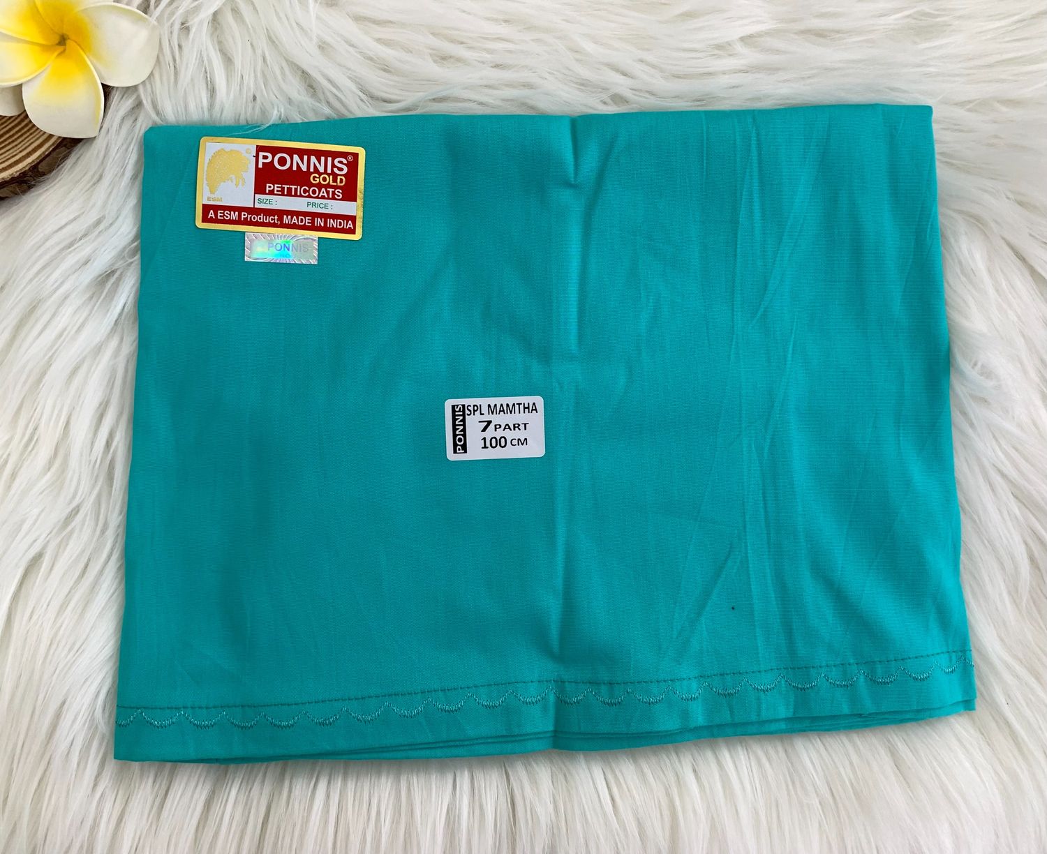 Premium Cotton Saree Inskirts in Popular Colors | Ponnis