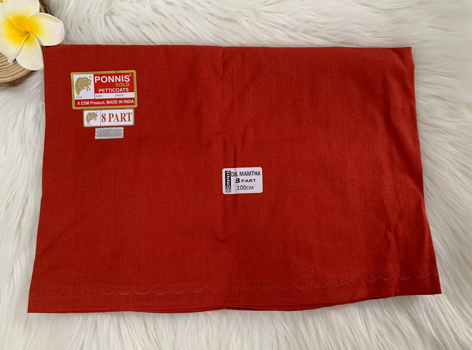 Premium Cotton Saree Inskirts in Popular Colors | Ponnis