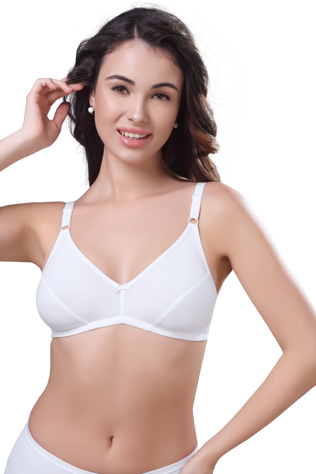 Daily - Wear BRA Cotton Stretch Fabric (PONNIS - ORO)