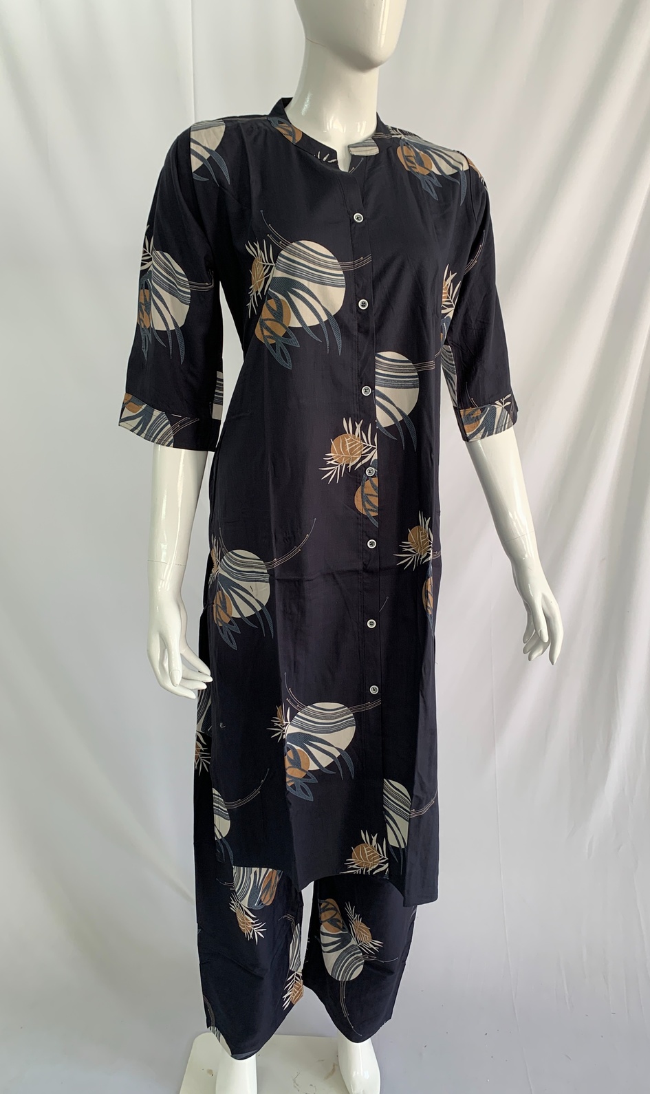 PONNIS Premium 2Pcs Co-Ord Set Rayon Kurtis with Bottom/243 - Image 2