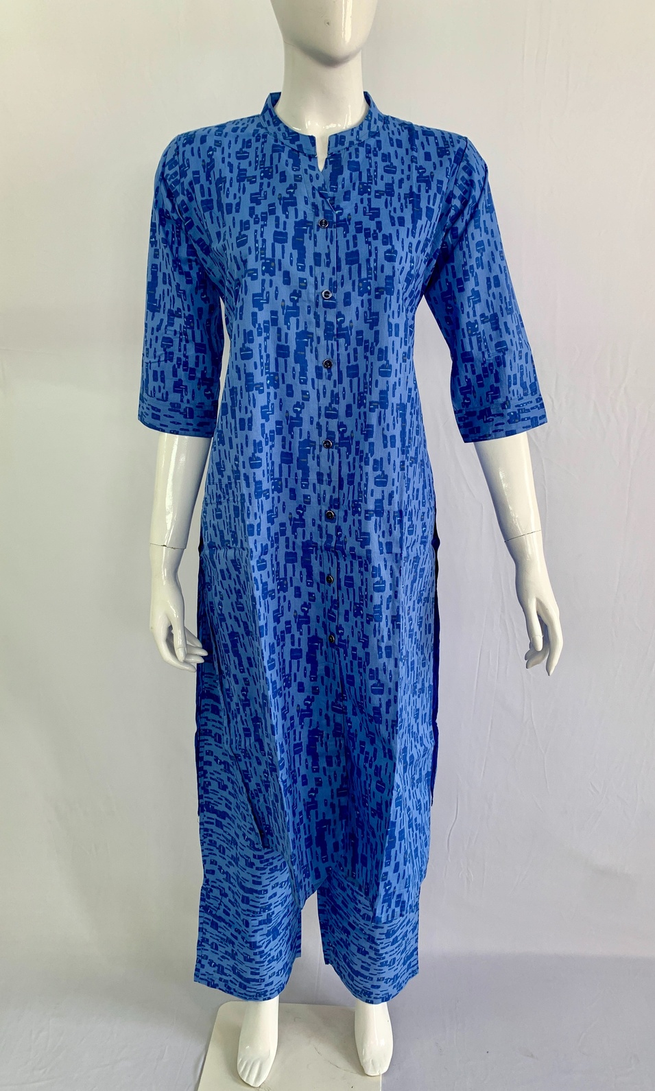 PONNIS Premium 2Pcs Co-Ord Set Cotton Kurtis with Bottom/804 - Image 2