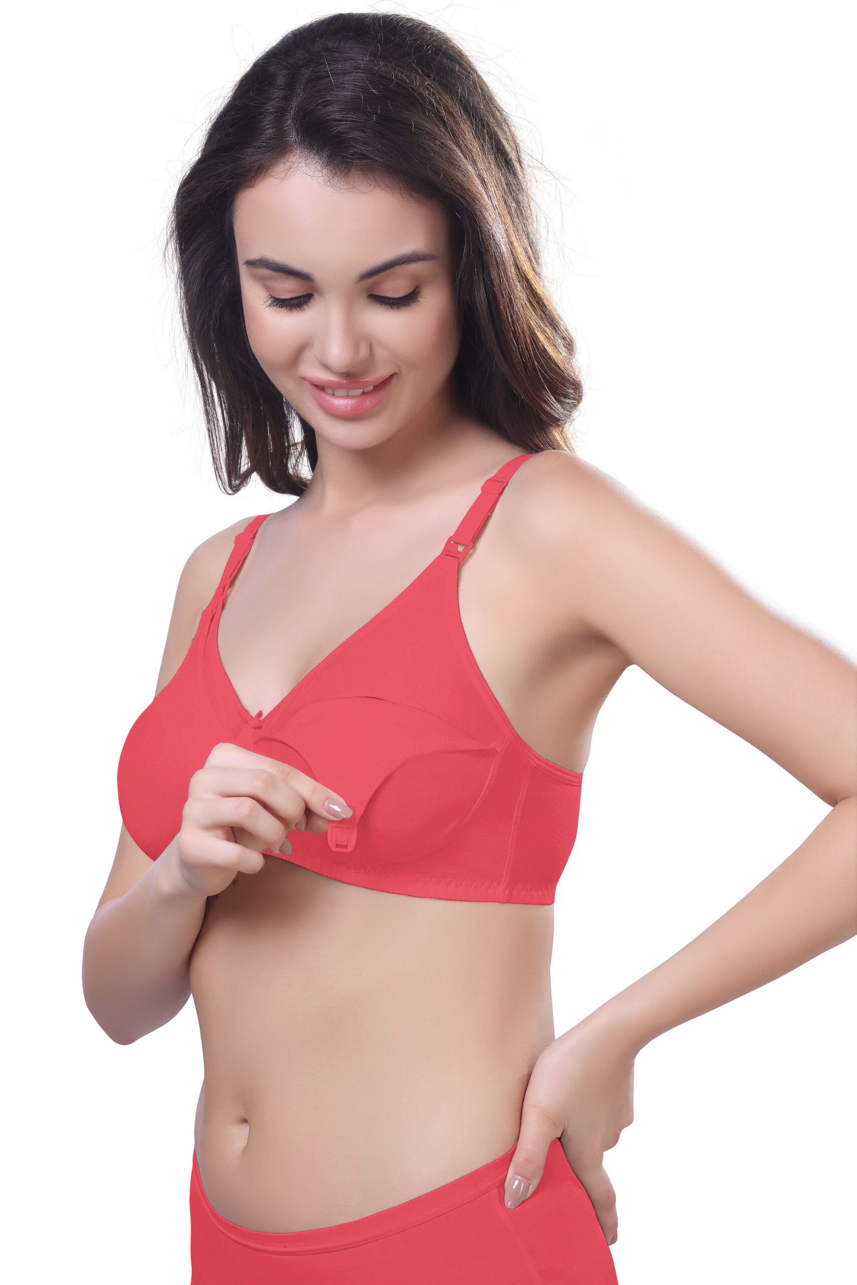 Feeding Non-Padded High Coverage Nursing BRA (PONNIS)/FB-3