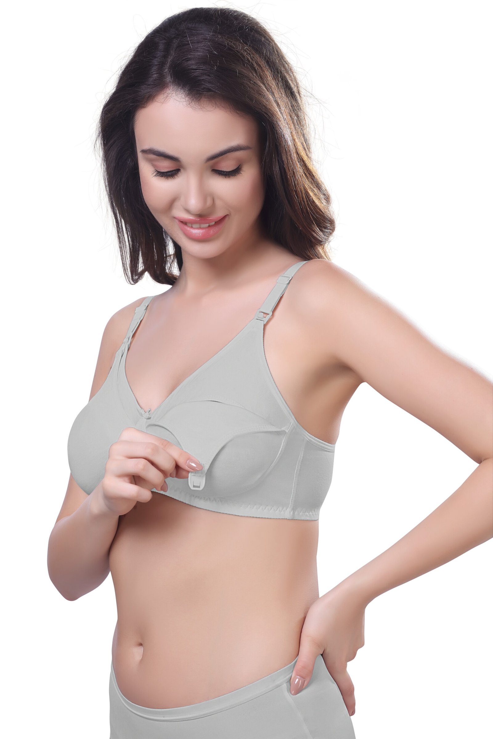 Feeding Non-Padded High Coverage Nursing BRA (PONNIS)/FB-4