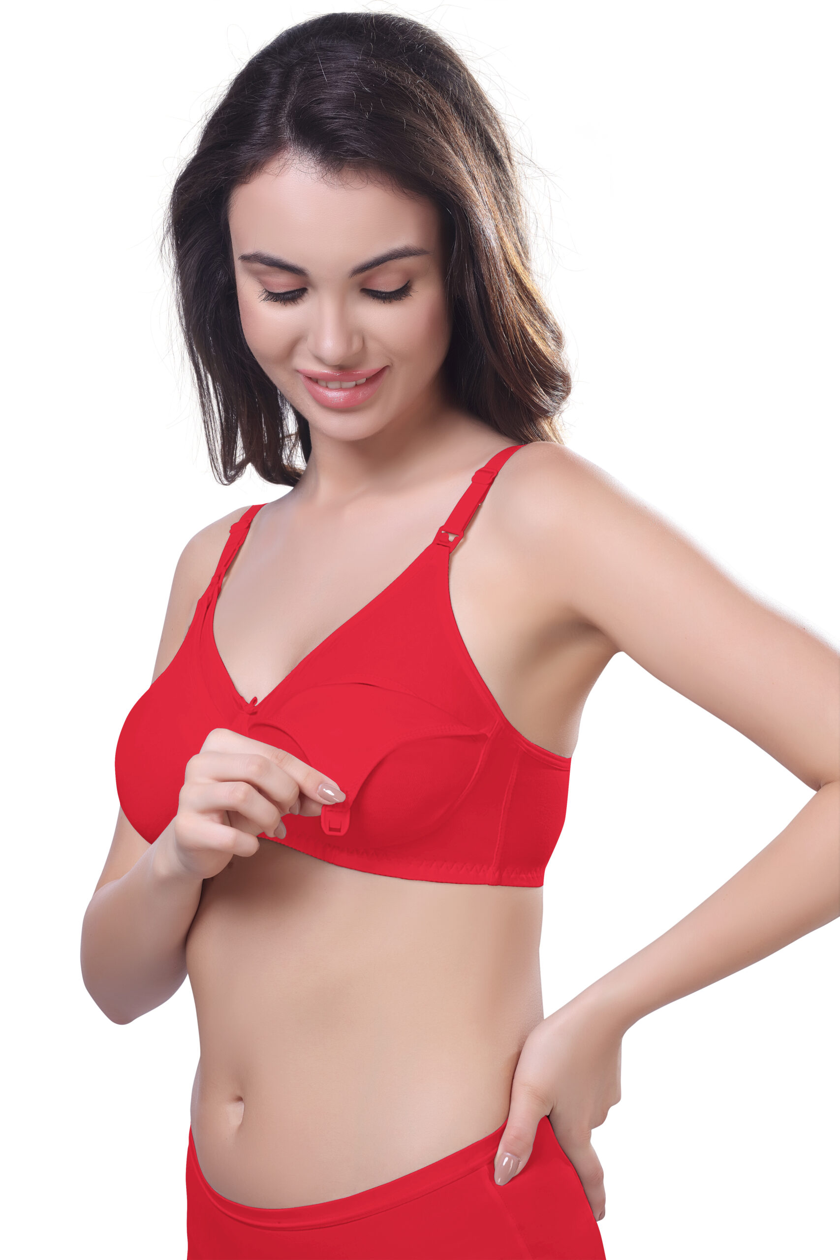 Feeding Non-Padded High Coverage Nursing BRA (PONNIS)/FB-10