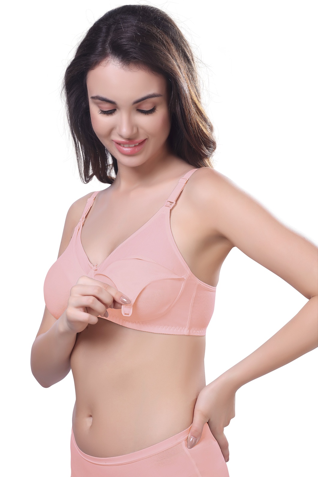 Feeding Non-Padded High Coverage Nursing BRA (PONNIS)/FB-1