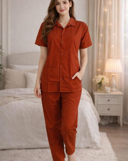Cotton Night Suit