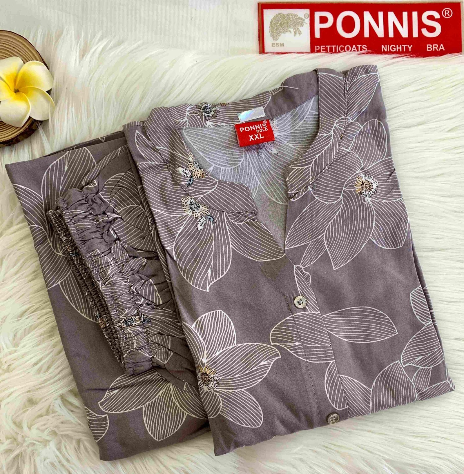 PONNIS Premium 2Pcs Co-Ord Set Rayon Kurtis with Bottom/851